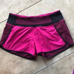 Lululemon Speed Shorts